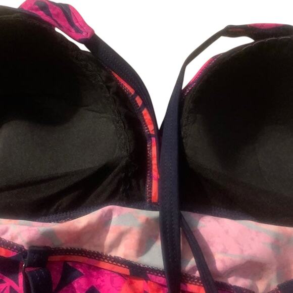 Set of 2 tankini tops w/ navy swim trunk Ocean Dream Signature Size 16 - Picture 9 of 12